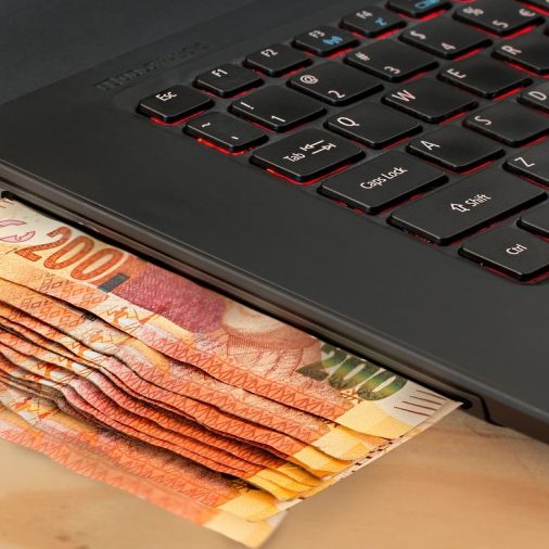 ecommerce, computer, cash